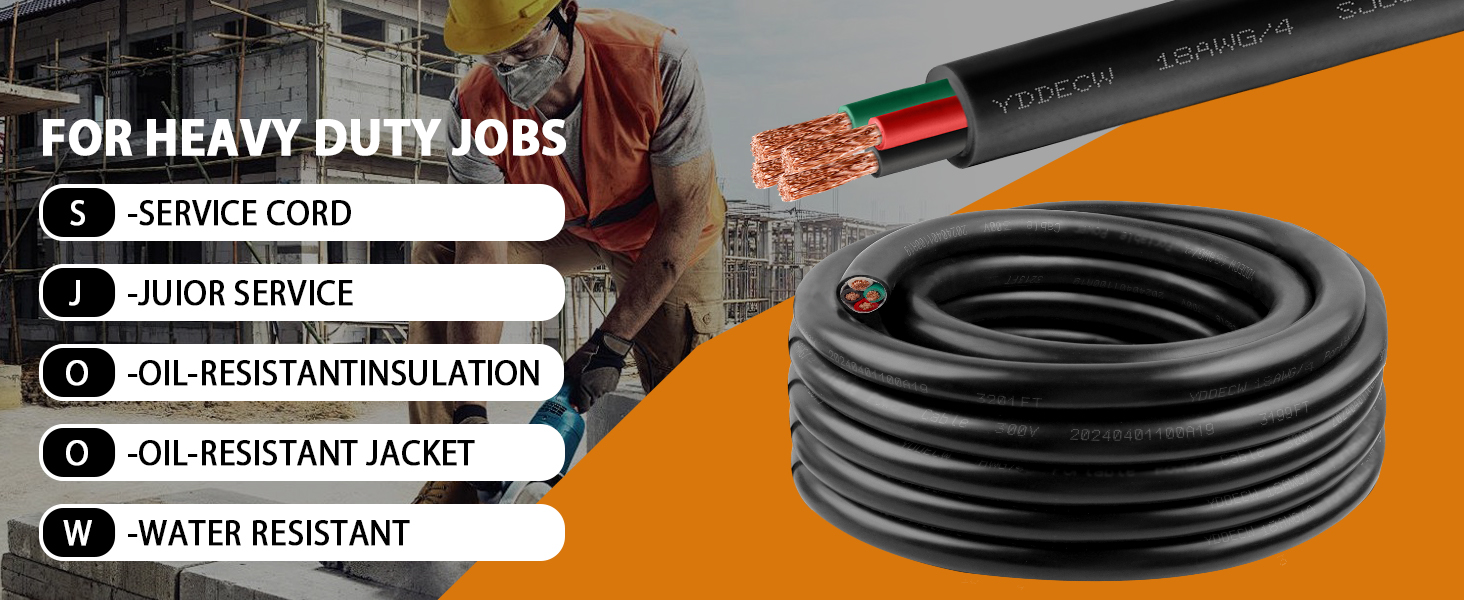 SJOOW For Heavy Duty Jobs