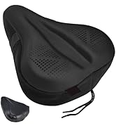 Zacro Bike Seat Cushion - Padded Gel Bike Seat Cover for Men &amp; Women, Padding Bicycle Saddle fit ...