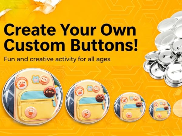 Button Maker Supplies