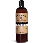 Otter Wax Leather Oil | 16oz Premium All-Natural Leather Conditioner | Made In USA | Best Treatme...