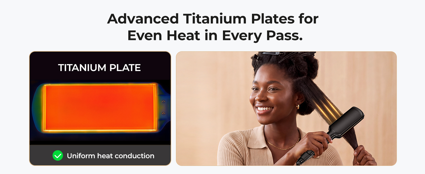 Titanium Hair Straightener