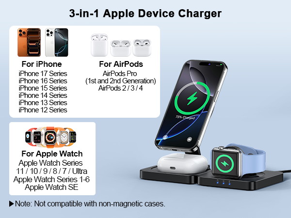 iPhone 17 pro max wireless charging station