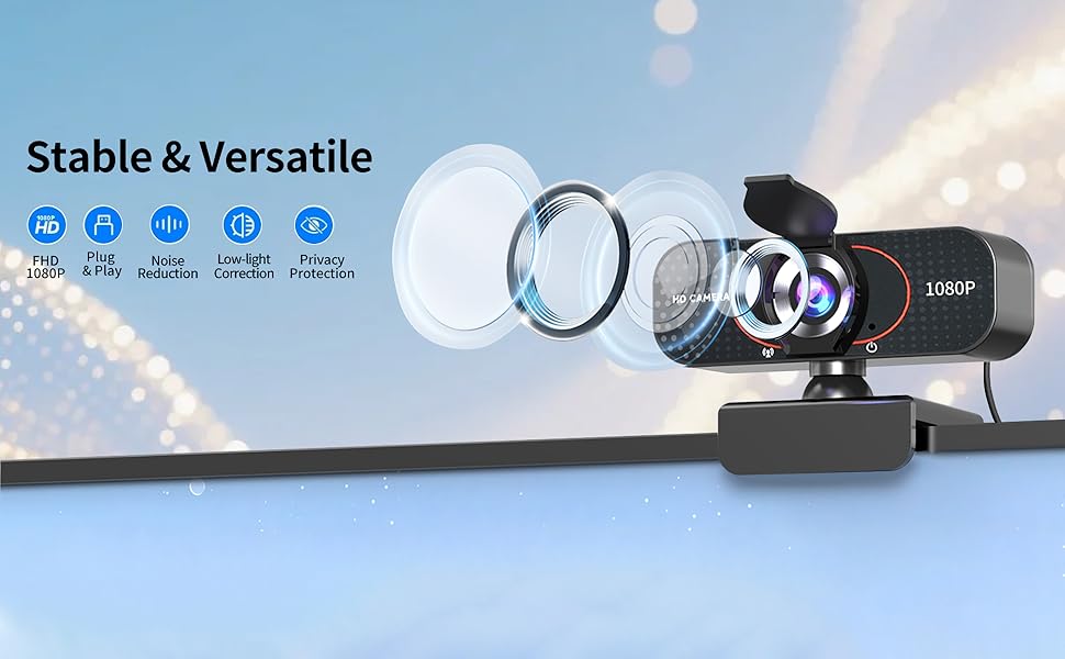 WEISHIN webcam 1080P