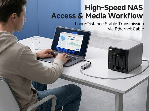 USB C to 10Gb Ethernet Adapter