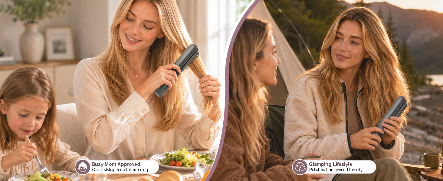 travel hair straightener