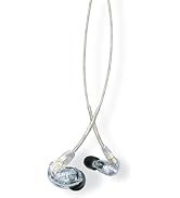 Shure SE215 PRO Wired Earbuds, Professional Sound Isolating Earphones with Clear Sound and Deep B...