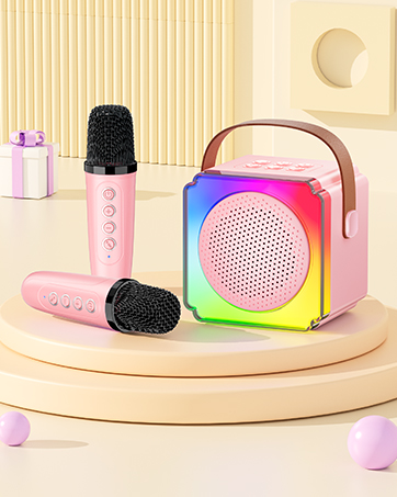 microphone with speaker