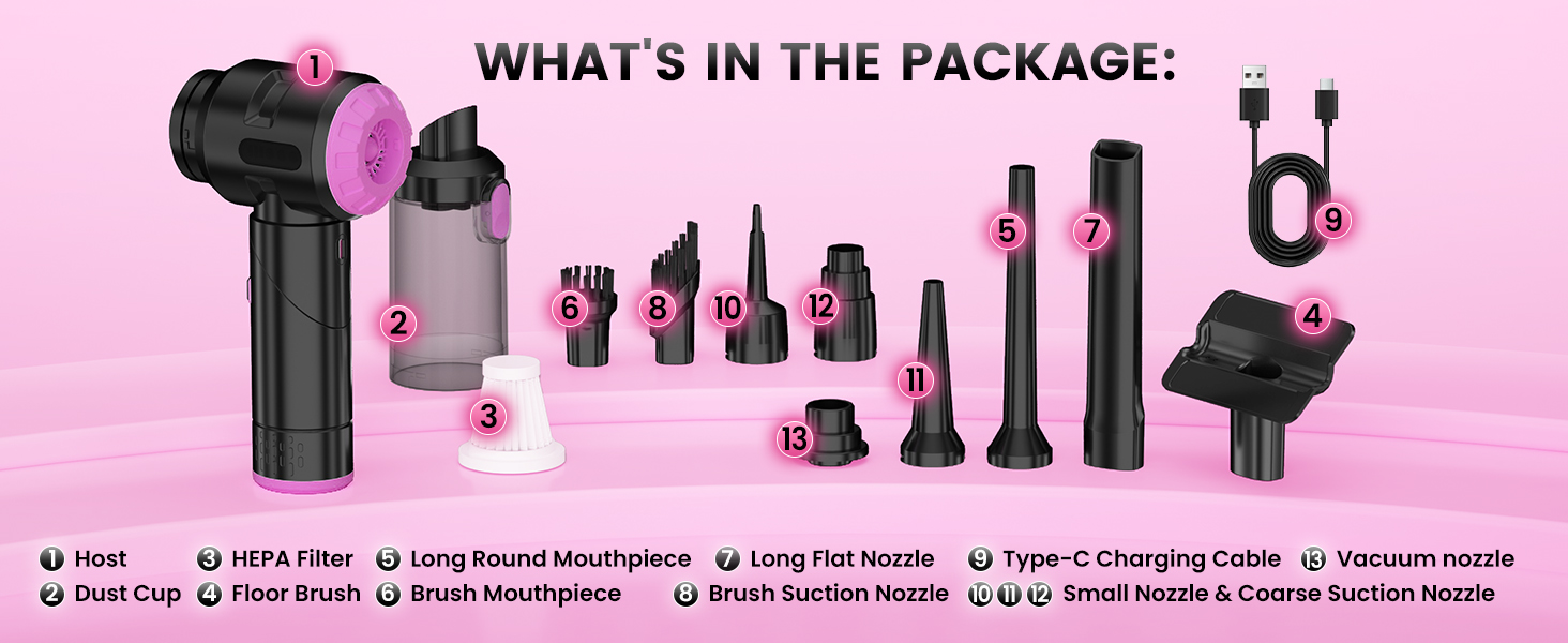 Wansimoo Handheld Vacuum Cleaner