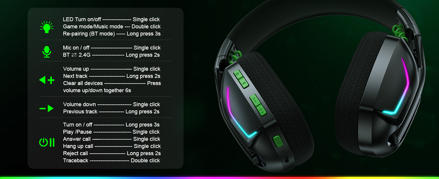 gaming headset wireless