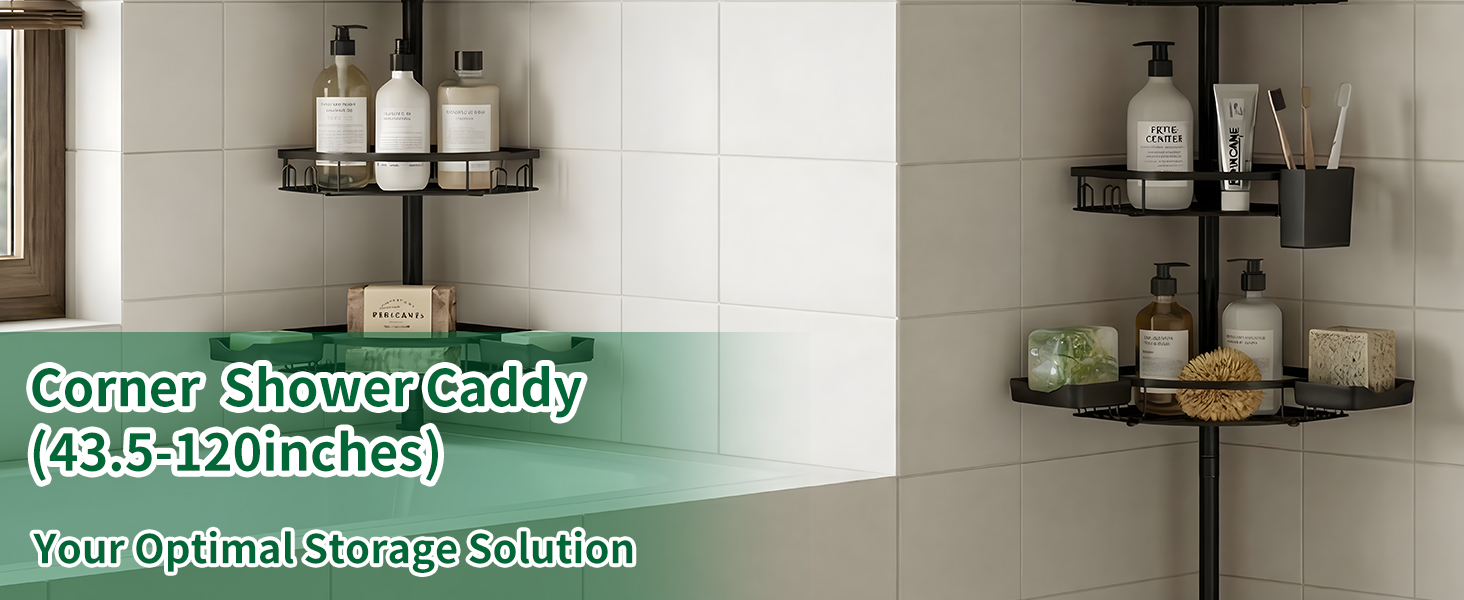 corner shower caddy