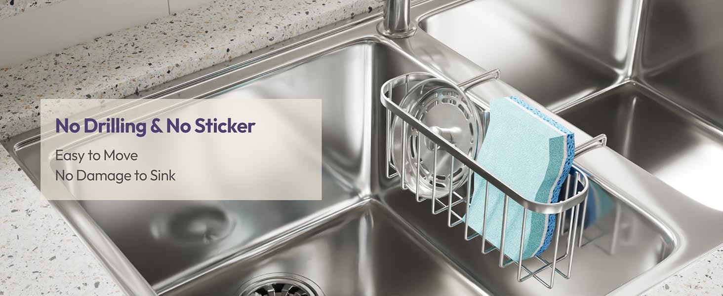sink sponge holder for kitchen sink caddy sponge caddy for kitchen sink organizer