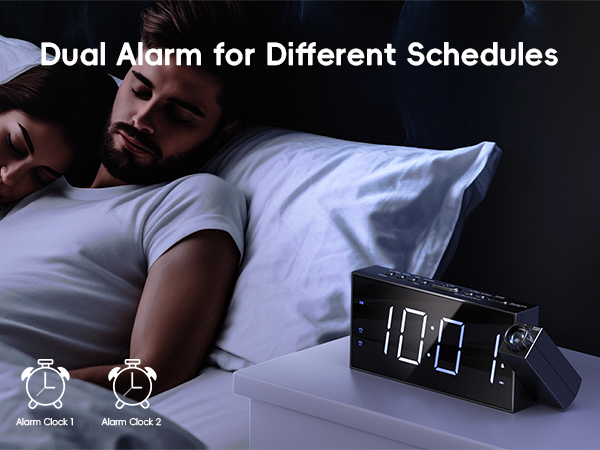 dual alarm clock