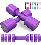Adjustable Dumbbells Hand Weights Set: Sportneer 5 lb Dumbbell Set of 2 Each 2lb 3lb 4lb 5lb Free...