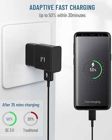 samsung fast charger type c charger fast charging android phone charger s22 s23 s10 s9 s8