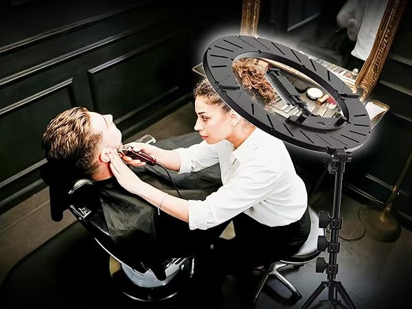 Barber ring light,Hair cutting lamp