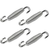 YTFRL 4 PCS Motorcycle Exhaust Muffler Spring, 52.7mm/ 2.07" Reinforced Stainless Steel Muffler C...