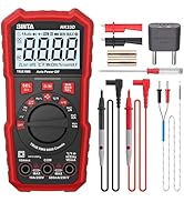 BINTA Digital Multimeter 6000 Counts with Auto-Ranging AC/DC Current and Voltage, Ohm Volt Amp Me...