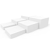 PecMuikee Buffet Risers, Food Risers for Buffet Table, Display Stand Shelf for Catering Dessert C...