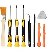 LIFEGOO Cleaning Repair Tool Kit for PS3 PS4 PS5 Complete Screwdriver Set - PS4 Security Torx Scr...