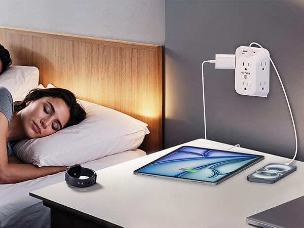 multi outlet wall plug