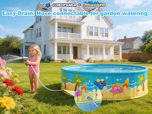 hard plastic kiddie pool