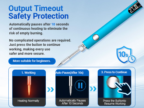 Portable Cordless Soldering Iron Pen