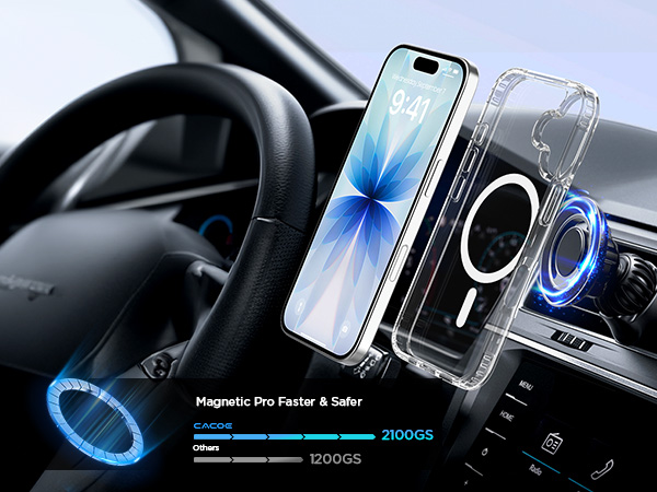 CACOE Magnetic Case for iPhone 17 6.3 inch