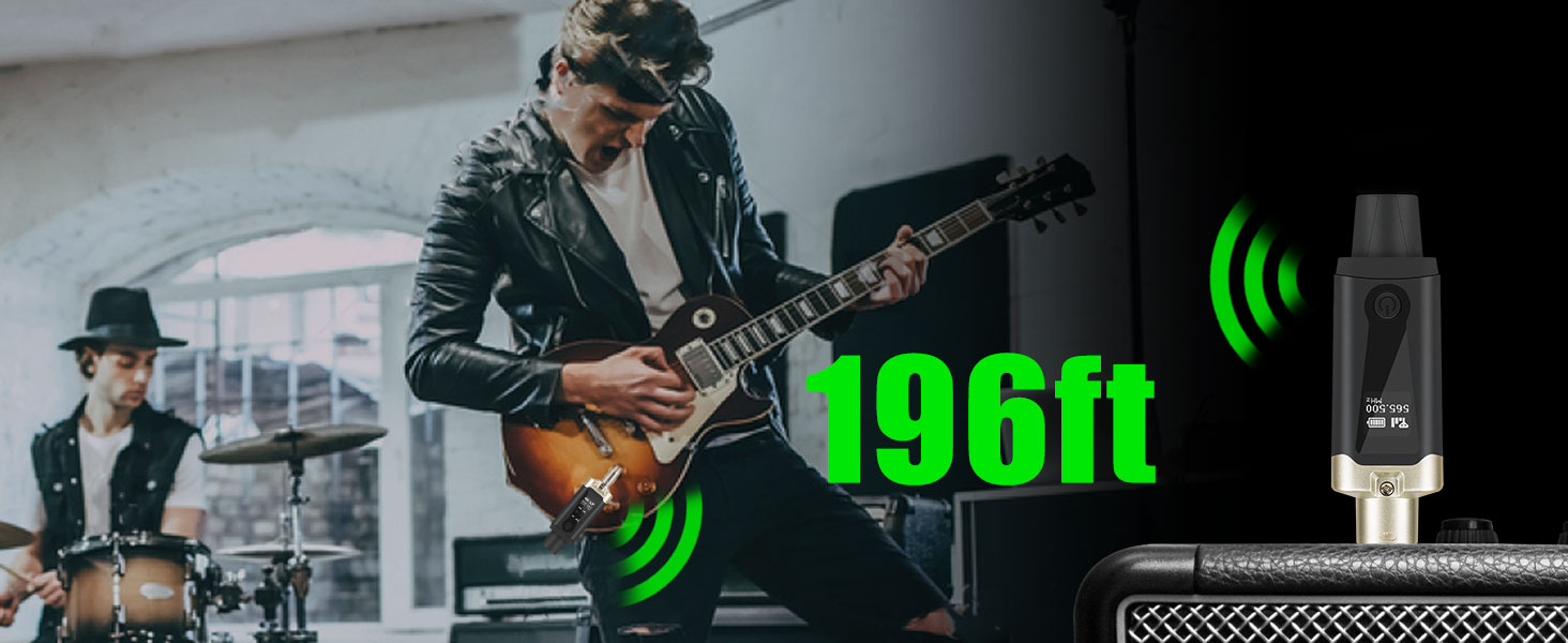 Wireless XLR Transmitter and Receiver