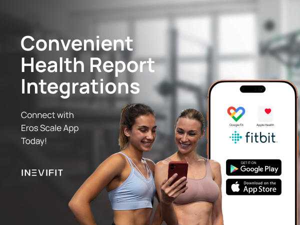 Bluetooth Eros Smart Body Fat Scale - Premium A+ - Mobile