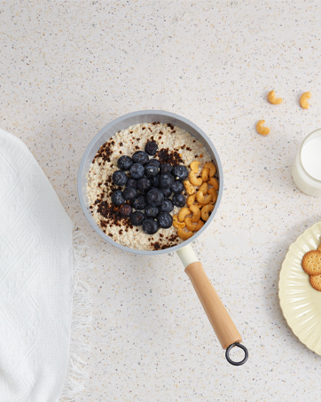 ceramic sauce pan with lid