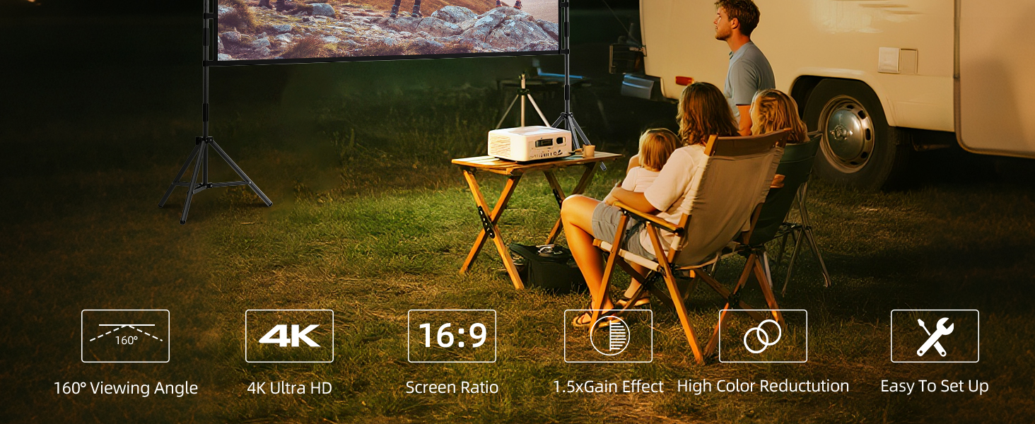 120 inch Portable Projector Screen