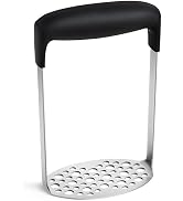 Urbanstrive Smooth Mash Potato Masher Stainless Steel, Durable Mashed Potatoes Masher Kitchen Too...