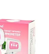 Snomd Non Contact Infrared Forehead Thermometer for Adults and Kids No-Touch Digital Thermometer ...