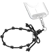 CASETiFY Charm Wristlet [Effortless Chic/Hands-Free/Easy Attachment] - Black/Ruby Red/Blush Pink/...