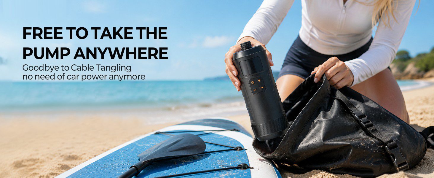 paddle board electric pump
