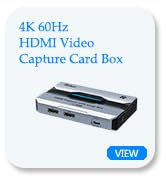 4K@60fps Capture Card, Yinker 2K@144fps 1080p@240fps Video Capture Card, HDR &amp; VRR Capture and Lo...
