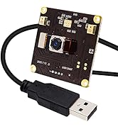 ELP 13mp Autofocus USB Camera Module with Microphone 75degree No Distortion Lens Mini UVC USB2.0 ...