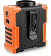 EasyAcc AI Portable Fan 10000mAh Waist Clip On Fan Rechargeable, Upgraded Max 20000RPM Strong Air...