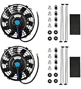 Cooling Radiator Fan - Mupera 7 Inch Engine Cooling Fan(Puller Only), High Performance Universal ...