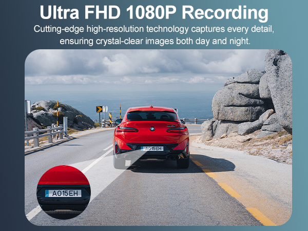 dash cam front and rear