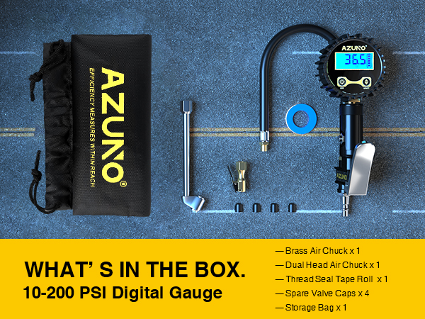 tire pressure tool set