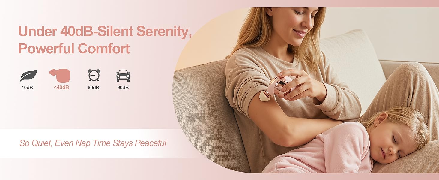Under 40dB-Silent Serenity,Powerful Comfort