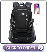 Backpack Bookbag for School College Laptop Travel Student ,Fit Laptop Up to 15.6 inch Multi Compa...