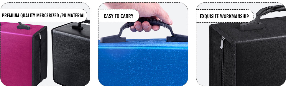 400 CD DVD Case Holder Storage