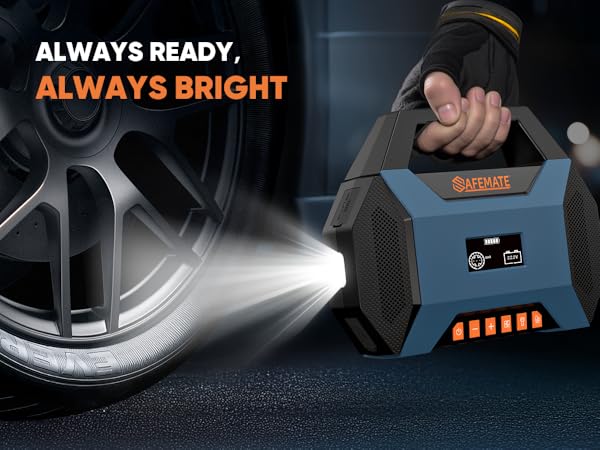 jump starter and tire inflator