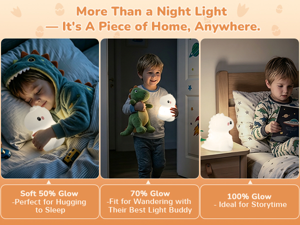 Soft Silicone Dimmable Bedside Touch Light with Timer