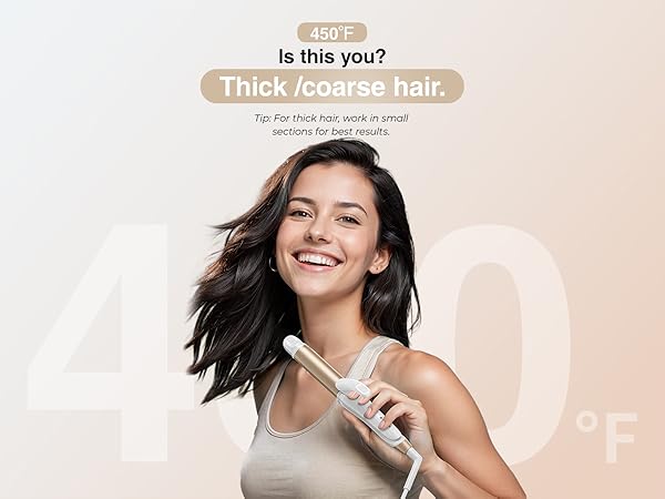 450°F fixed heat setting 