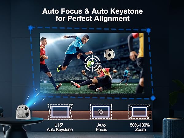 Built-in Apps Smart Projector 4K Support