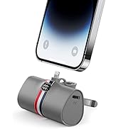 VIYISI Mini Portable Charger for iPhone | 5000mAh 20W PD Fast Charging Battery Pack | Cordless Ex...