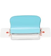 Binding Machine, Manual Binding Machines, Multipurpose 6 Holes Cinch Book Binding Machine for Hom...